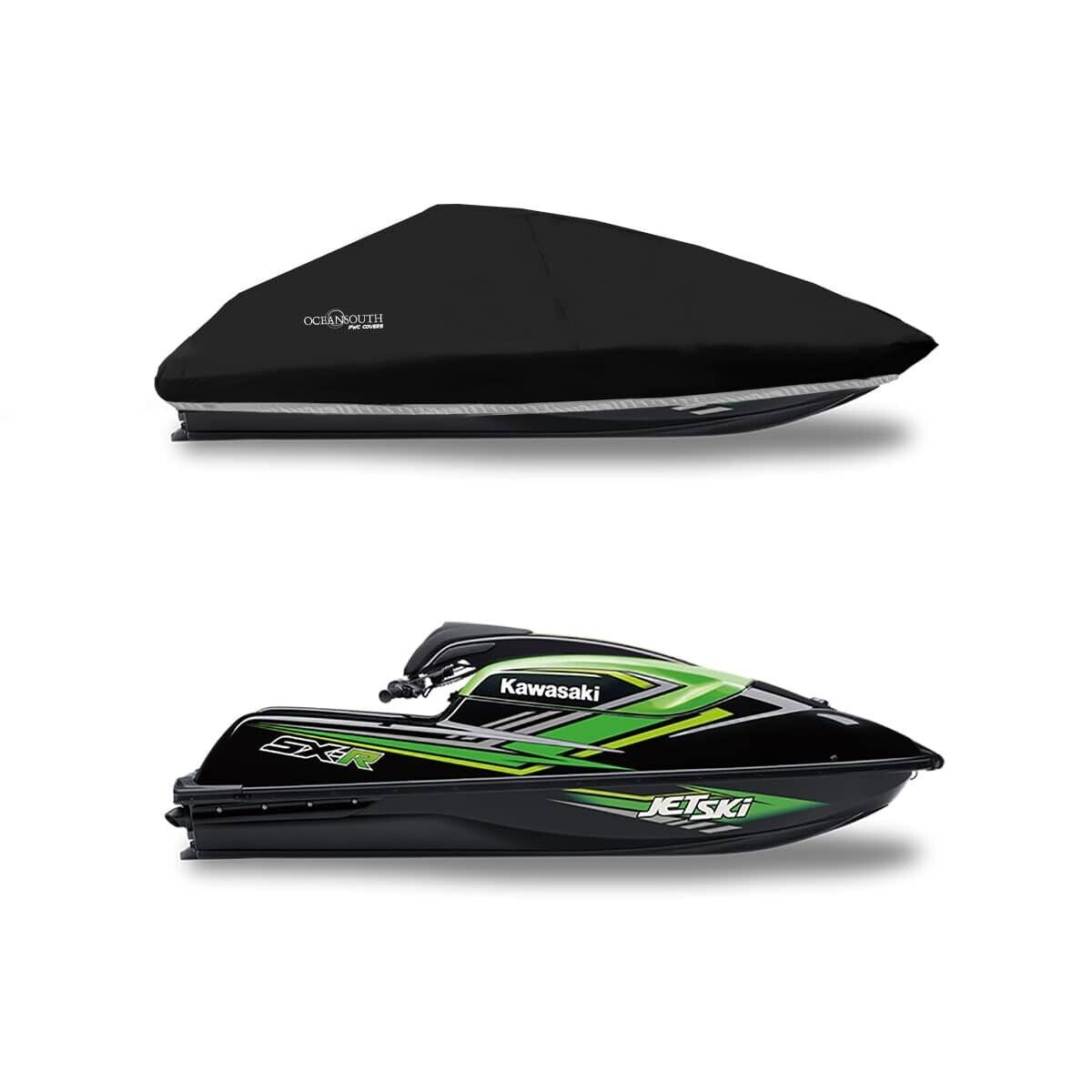 Oceansouth Custom Fit Jet Ski Cover for Kawasaki SX-R - Trailerable