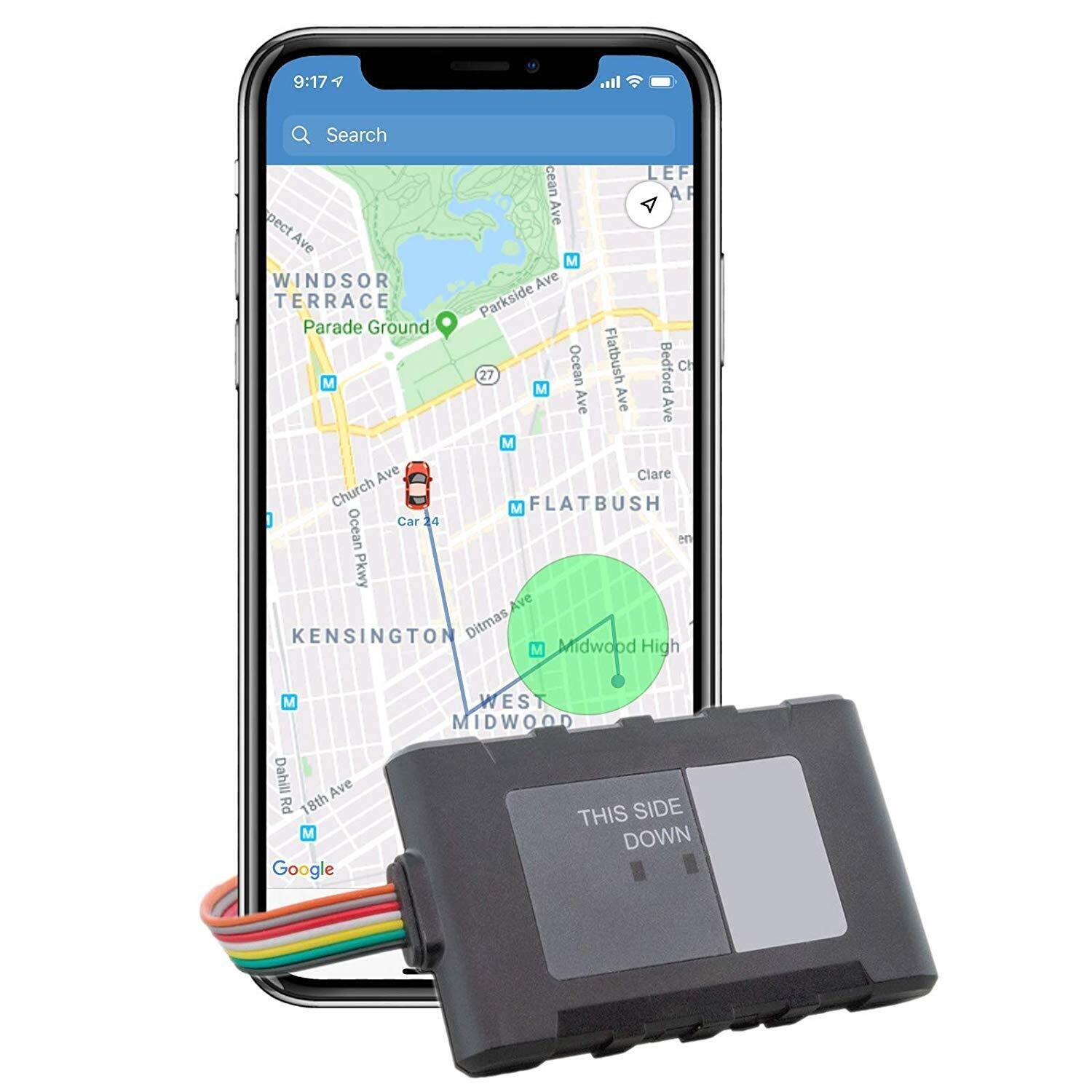 Brickhouse LTE Livewire 4 Vehicle GPS Tracker For Cars Trucks Teens & Fleets