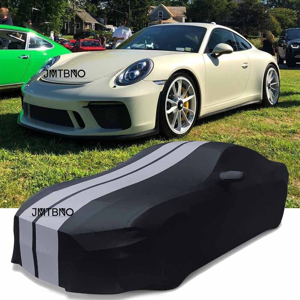 Indoor Car Cover Stretch Satin Dustproof Protection For Porsche 911 Coupe GT3/2