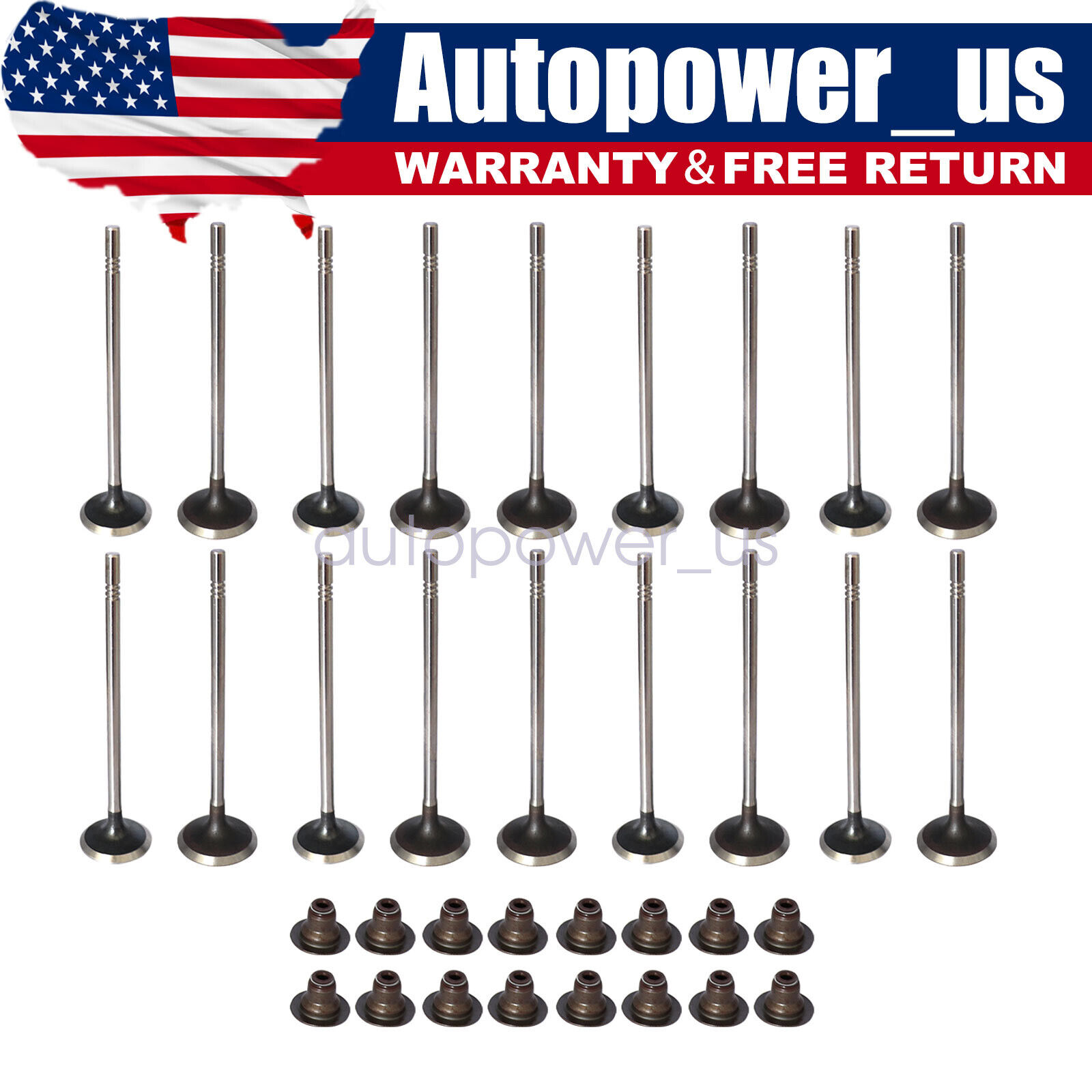 Engine Intake Exhaust Valves Fit For 2011-2018 CHEVY SONIC CRUZE 1.8L