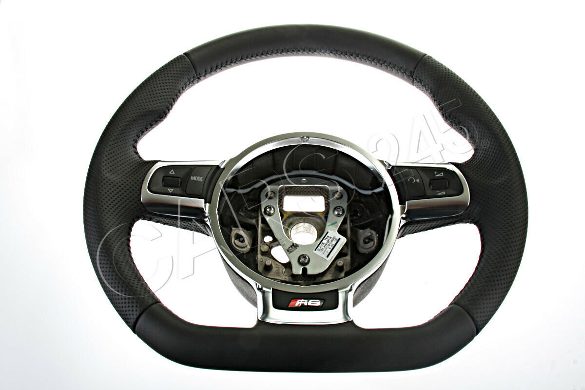 Genuine Audi R8 2013-2015 Leather Sport Steering Wheel
