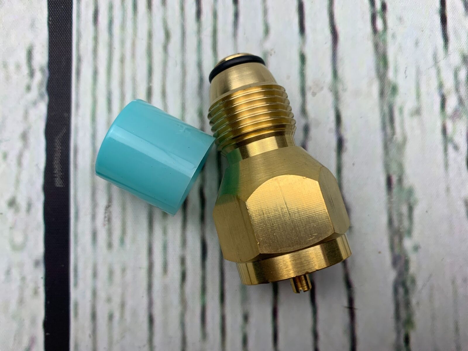 Universal Safest Propane Refill Adapter for Throwaway Disposable Bottle