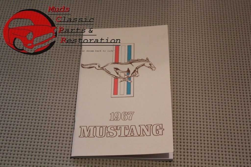 1967 67 Ford Mustang Stang Owner's Owners Manual