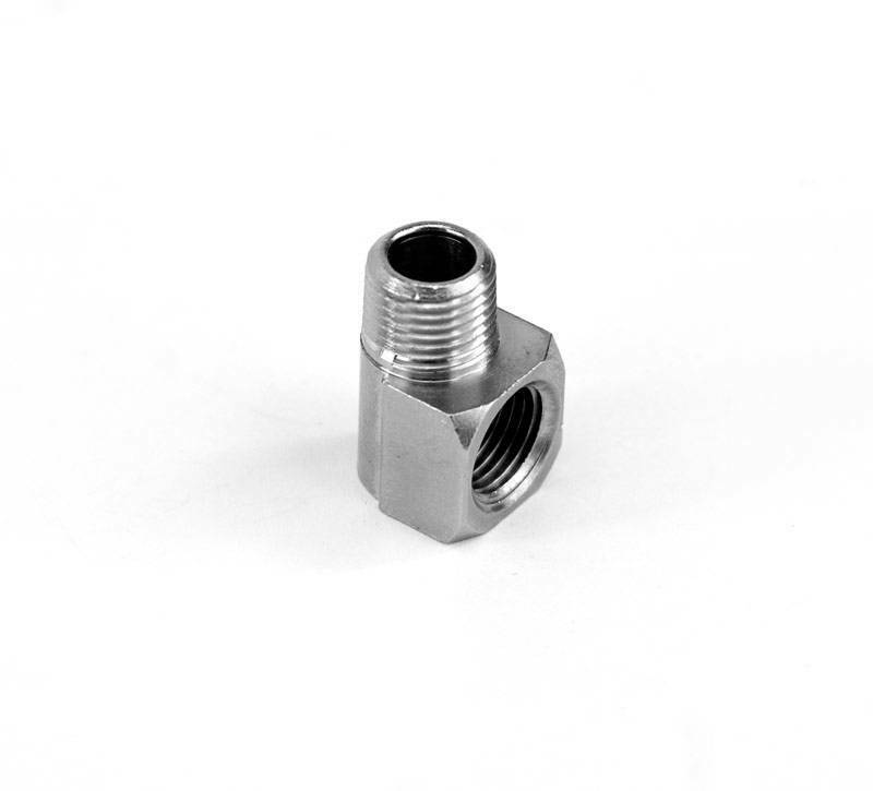1/8 x 1/8 Inch NPT 90 Degree Fitting Male/Female Nitrous Outlet