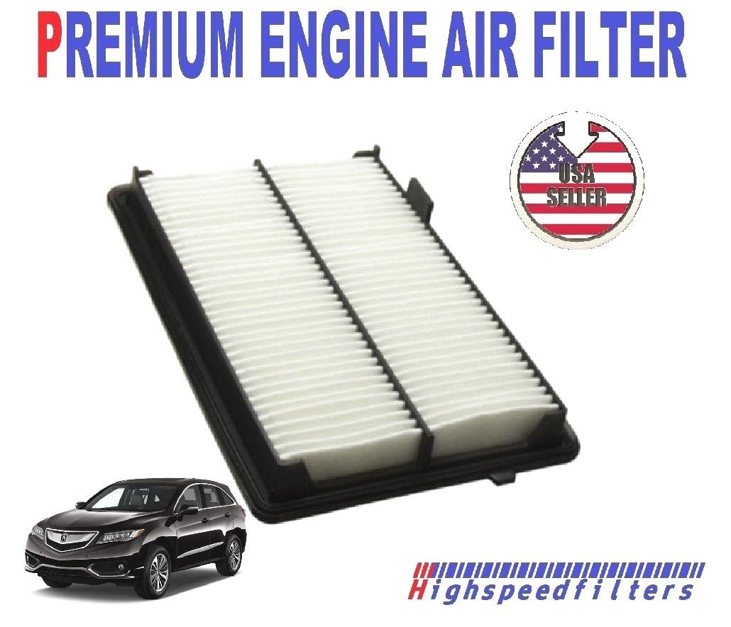 PREMIUM Engine Air Filter for 2013 - 2018 ACURA RDX 3.5L Replace 17220-R8A-A01
