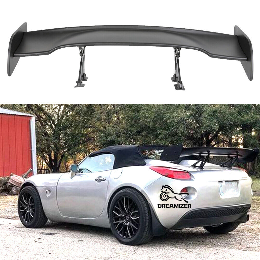 For Pontiac Solstice Gloss Black Rear Trunk Spoiler Racing Tail Wing Lid GTStyle