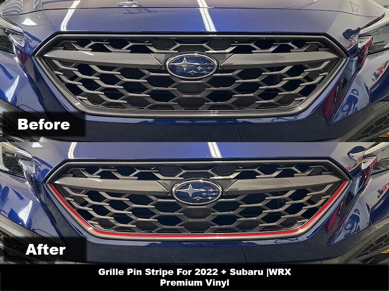 Crux Moto Grille Pin Stripe for 2022 + Subaru WRX