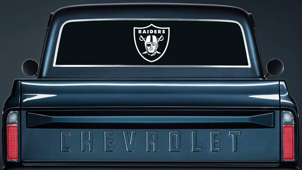 Las Vegas Raiders Car Decal / Raiders Bumper Sticker / Football Team Sticker   