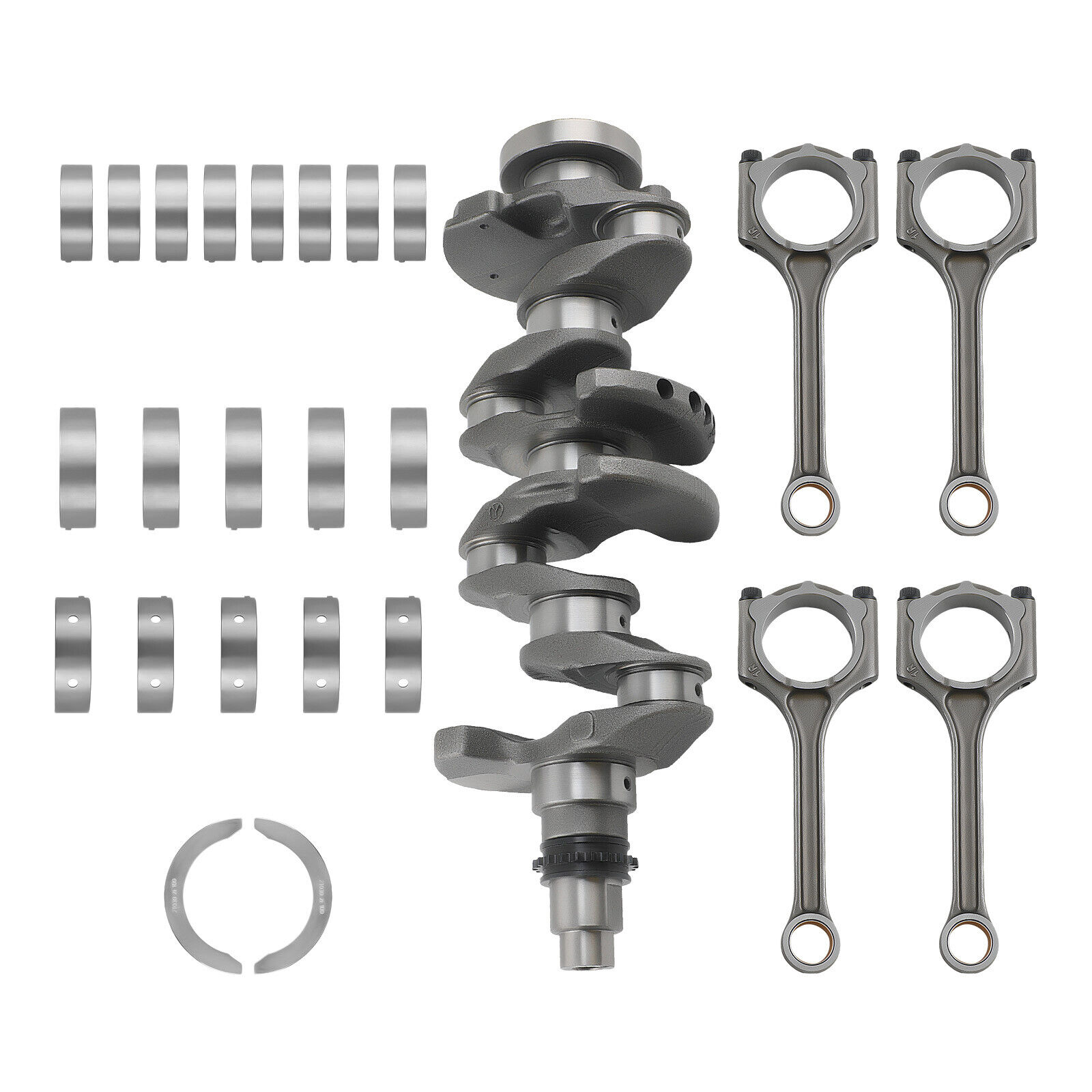 Engine Crankshaft Rods & Bearing Kit For Hyundai KIA Soul 12–19 G4NA Engine 2.0L