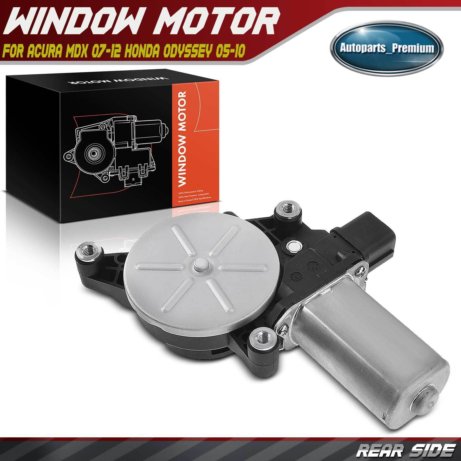 Rear LH or Right Power Window Lift Motor for Acura MDX 07-12 Honda Odyssey 05-10