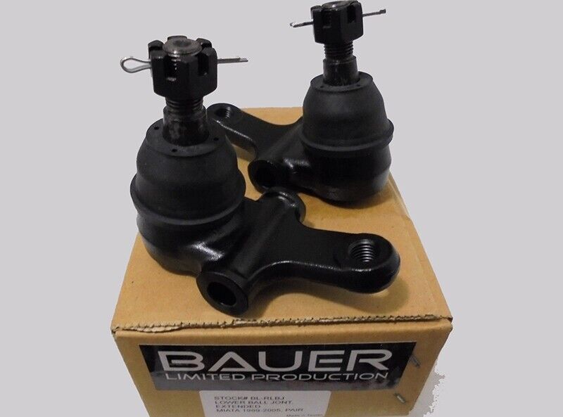 90-05 MAZDA MIATA MX5 BAUER LOWER EXTENDED BALL JOINT SET
