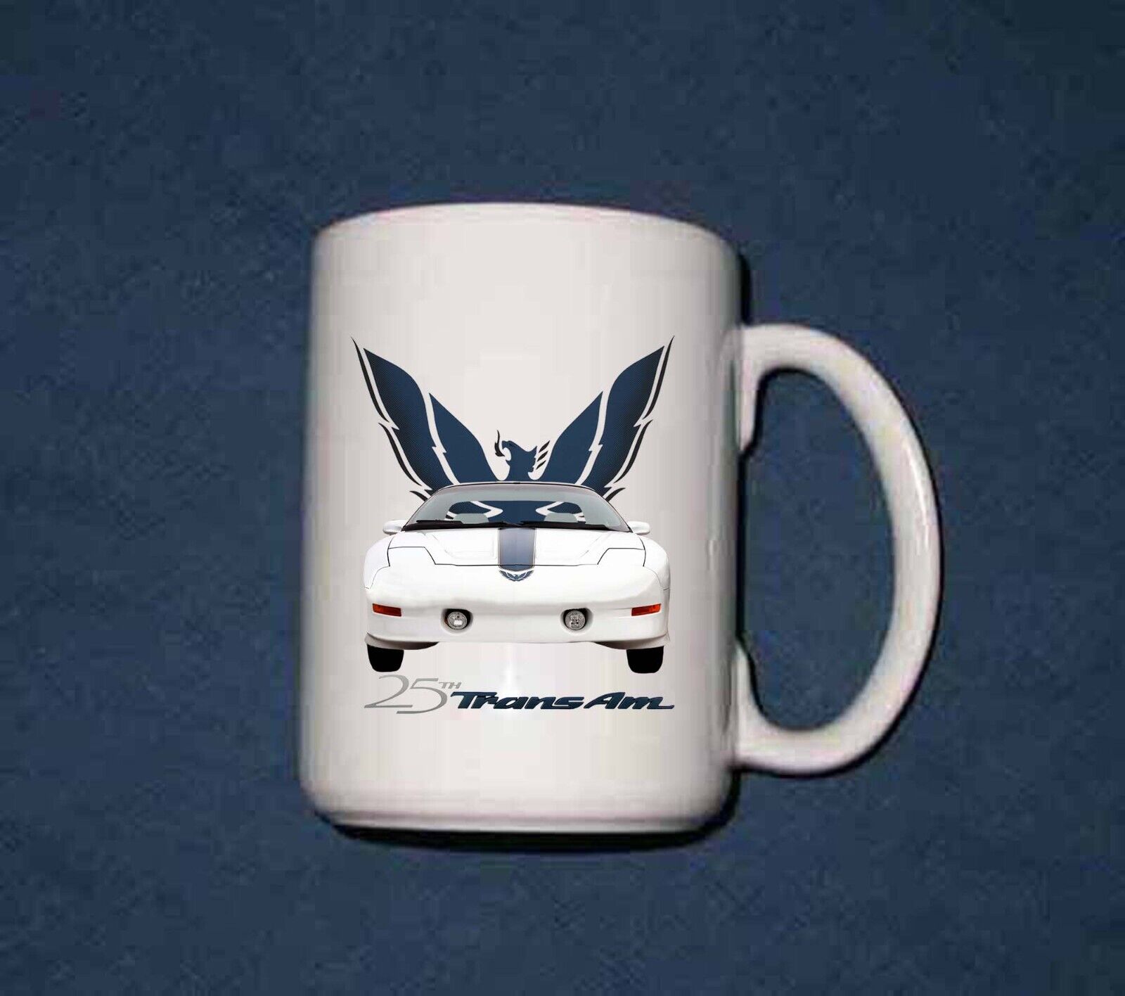 NEW 1994 25th Anniversary Pontiac Firebird Trans AM 15 Oz mug  