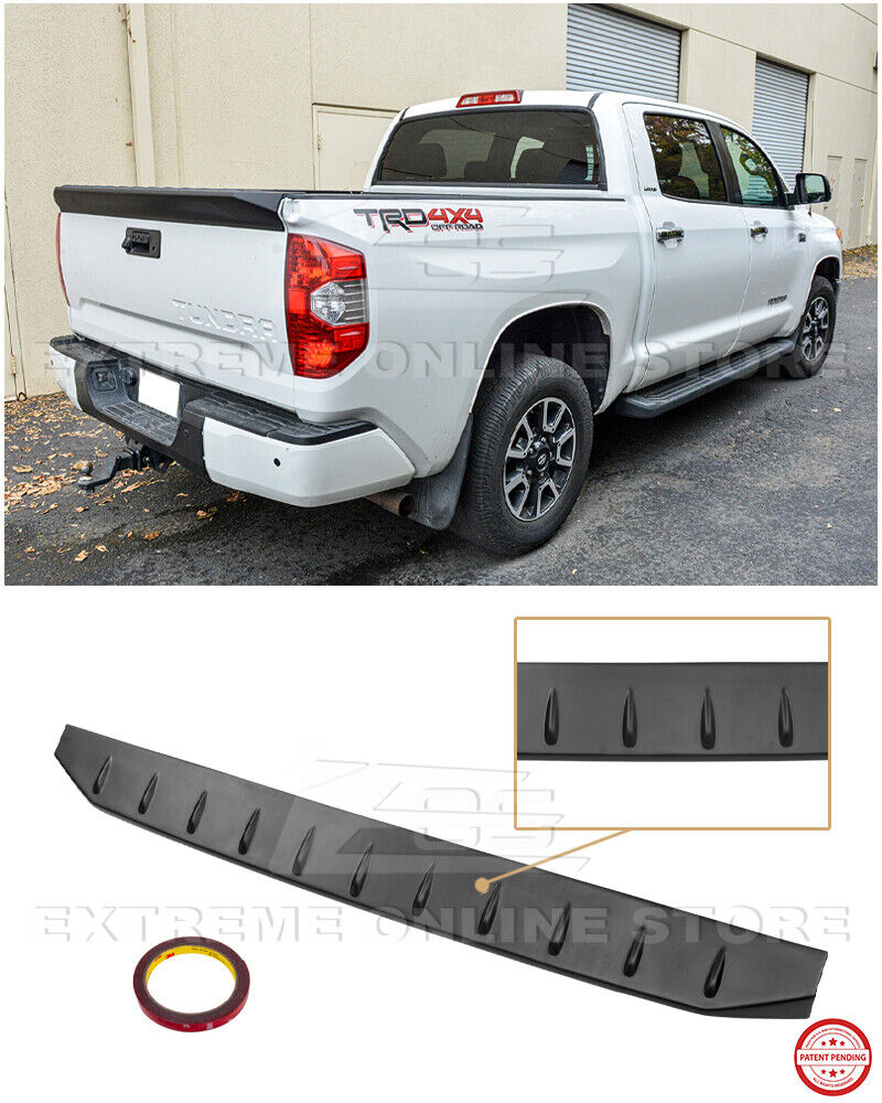 For 14-21 Toyota Tundra Street Series ABS Plastic Tailgate Rear Wing Spoiler