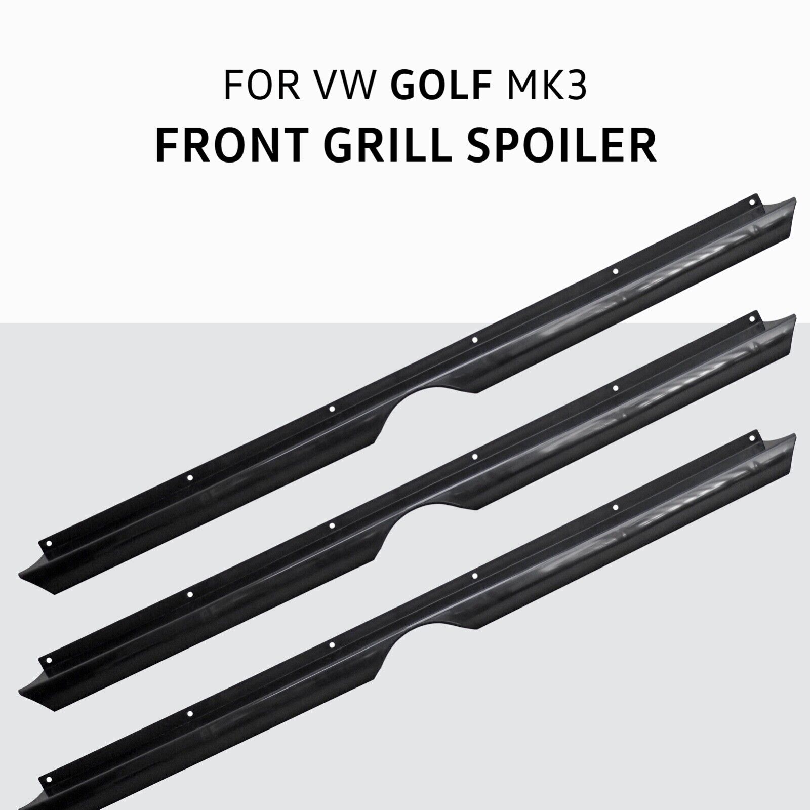 Front Grill Spoiler Slat Grille VW MK3 Golf Cabrio Variant GTI VR6 Grid