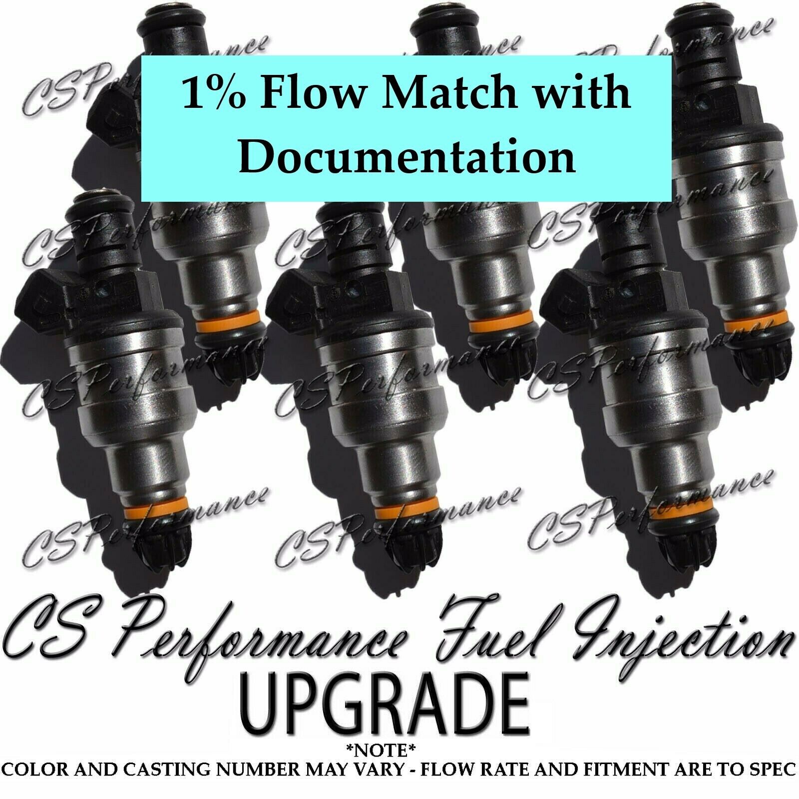 1% Flow Match Upgrade Fuel Injectors for 89-93 Chevy Olds Pontiac 3.1L 3.4L V6