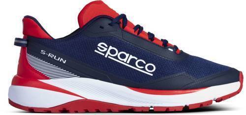 Sparco Teamline Auto Shoes Boots S-Run navy red - size 42