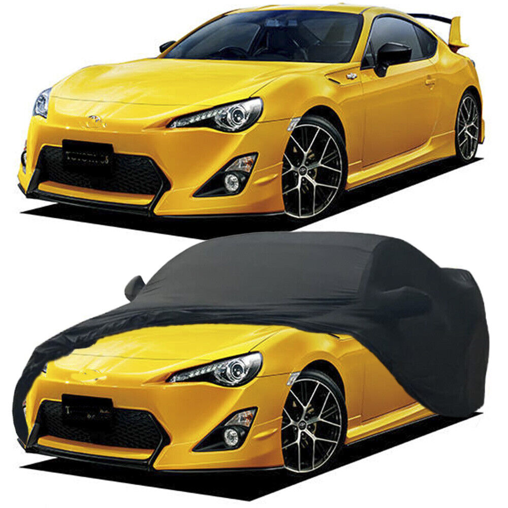 Satin Stretch Indoor Full Car Cover Scratch Dustproof Protect for Toyota FT-86