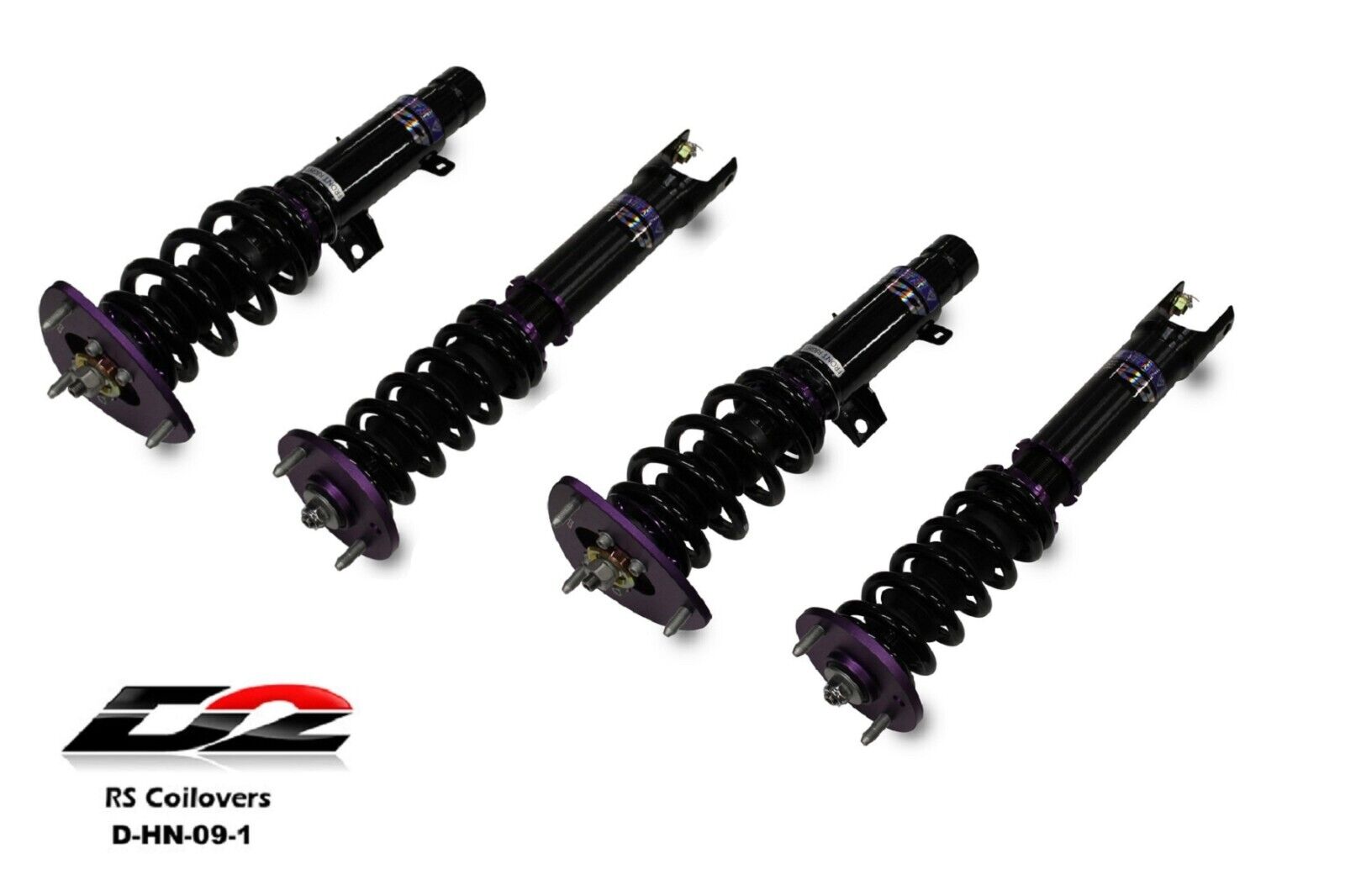 D2 Racing RS Coilovers Adj Suspension New for 13-17 Accord 15-20 TLX D-HN-09-1