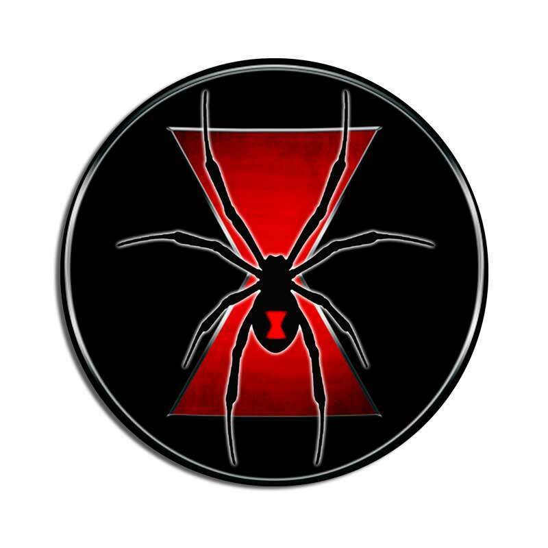 Black Widow Spider Decal Car Truck Phone Cup Sticker Hourglass Venom Marvel USA