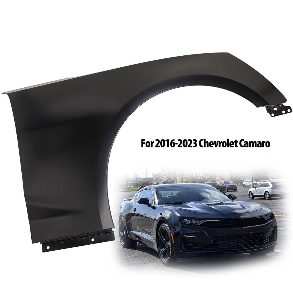 Replace Front Passenger RH Fender For 2016-2022 Chevrolet Camaro Primed Steel