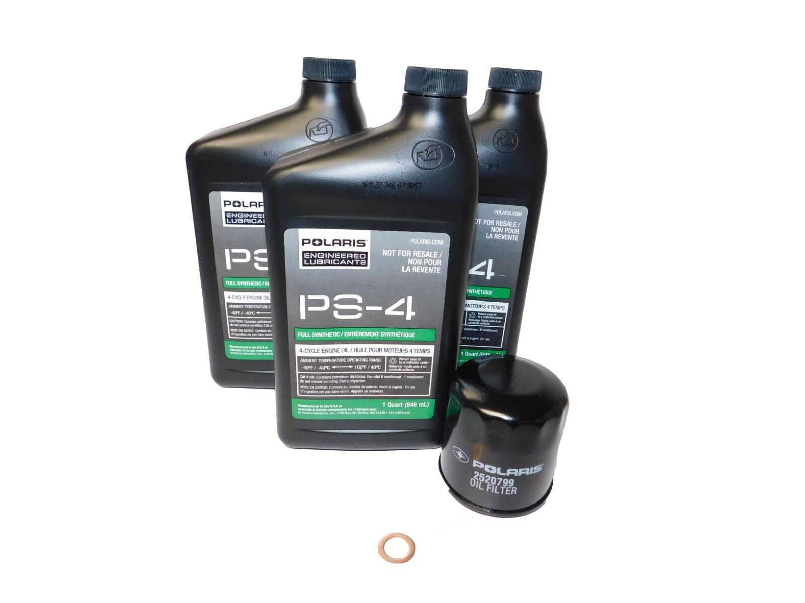 2016-2021 Polaris RZR XP Turbo RZR XP 4 Turbo OEM PS4 Oil Change Kit 2881696