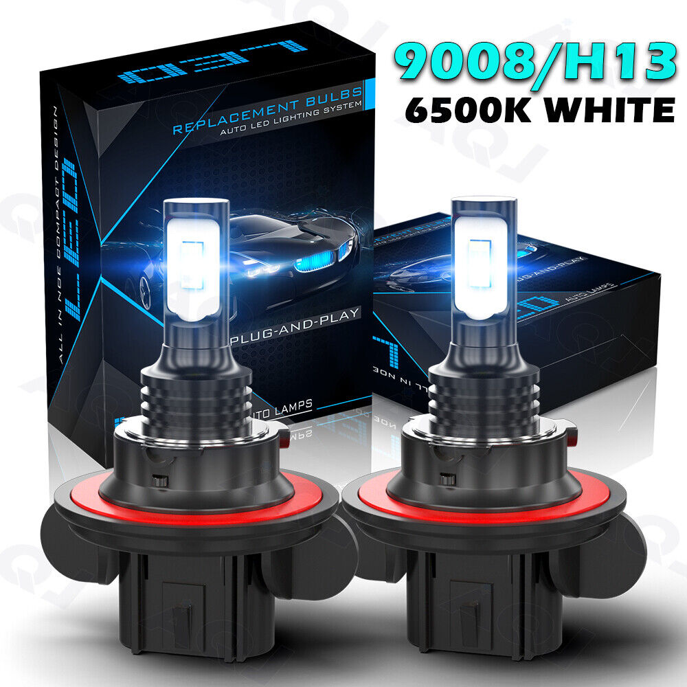 For Nissan Sentra 2004-2010 2011 2012 6000K LED Headlights Bulbs Combo Kit