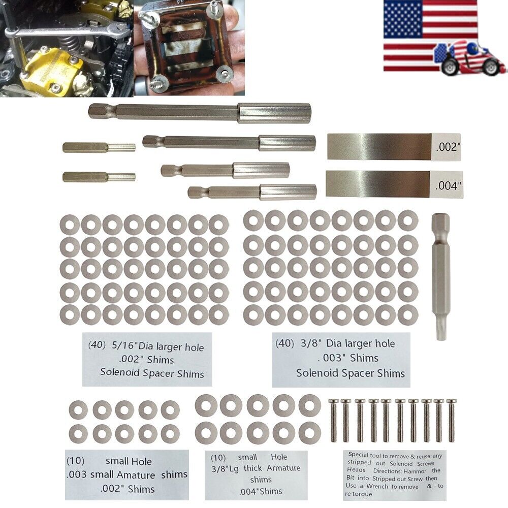 Injector Tune-Up Shim KIT For 7.3L POWERSTROKE W/ Special Tools 94-03 US