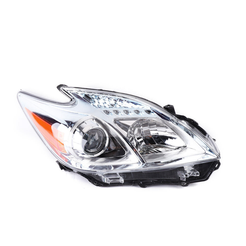 VICTOCAR Halogen Headlight Head Lamp for Toyota Prius 12-15 Right Passenger Side