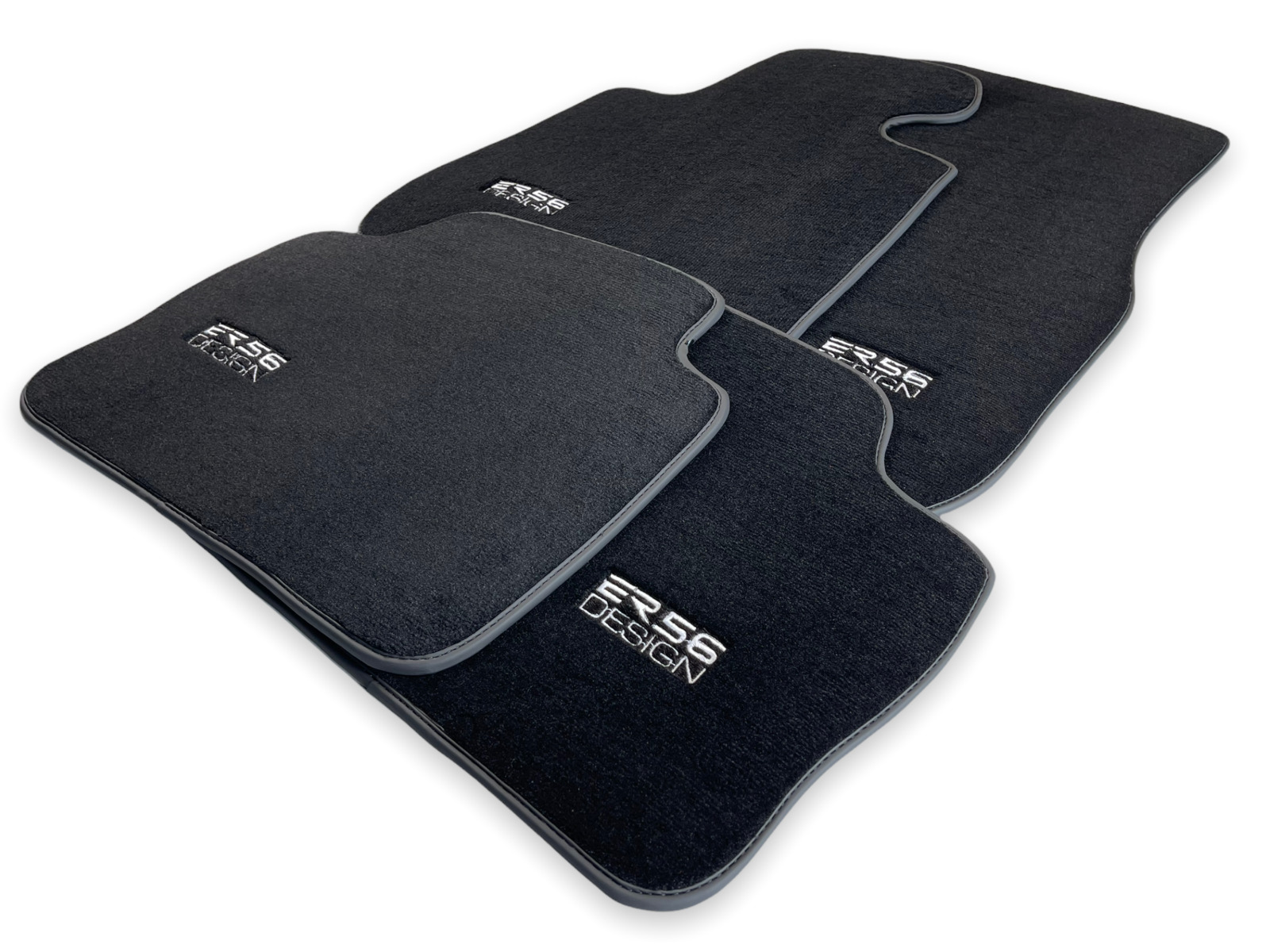 Floor Mats For BMW M5 Series F10 F10LCI 2009-2015 ER56 Design LHD With Clips