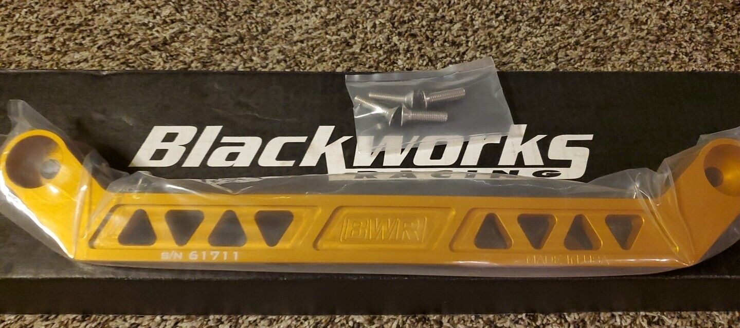 Blackworks Racing Rear Tiebar RSX EP3 BWSC-0240OR Orange Made In USA