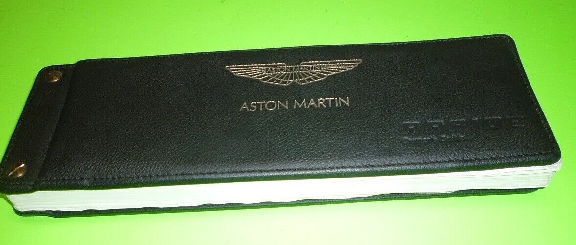 2010 2011 ASTON MARTIN RAPIDE OWNERS MANUAL HANDBOOK GUIDE OEM 10 11 BASE LUXE