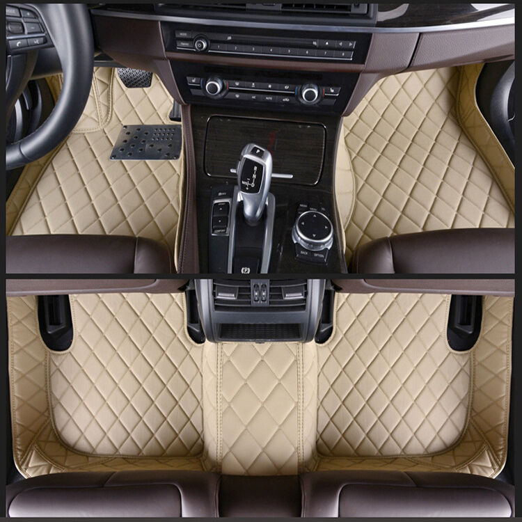 Fantastic For BENTLEY CONTINENTAL 06-16  Car Interior Floor Mat Leather FS945
