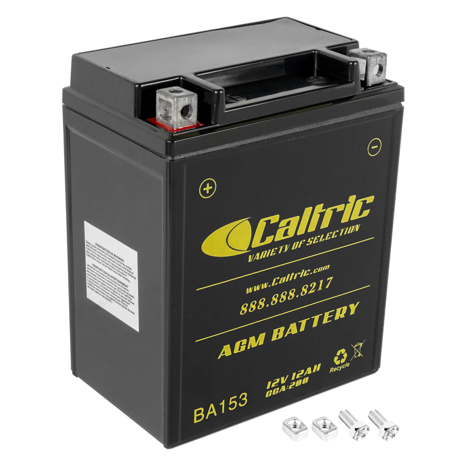 Caltric AGM Battery For Polaris Sportsman 570 2015 2016 2017 2018 2019 2020-2022