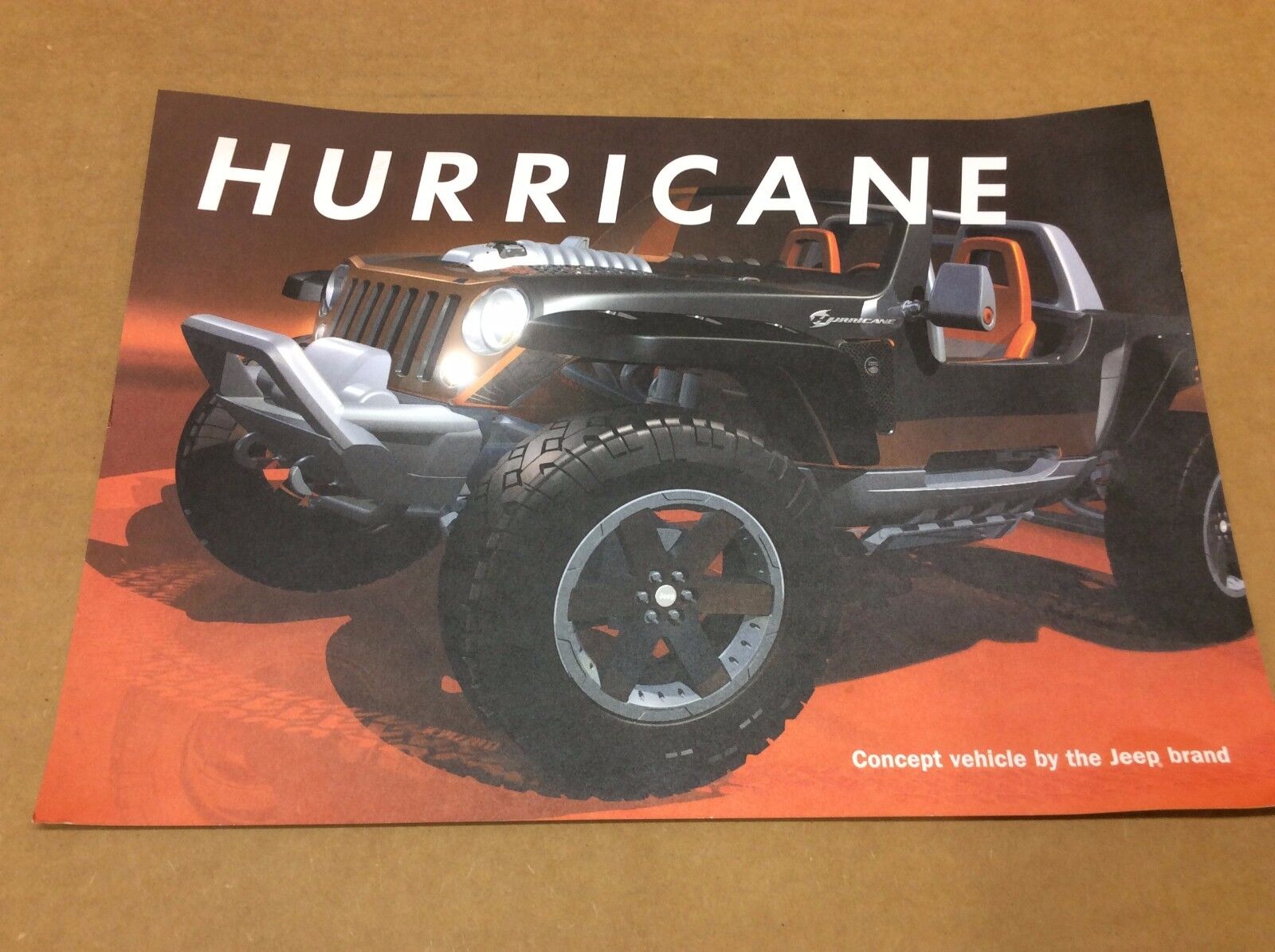 Jeep Hurricane Concept Vehicle Brochure