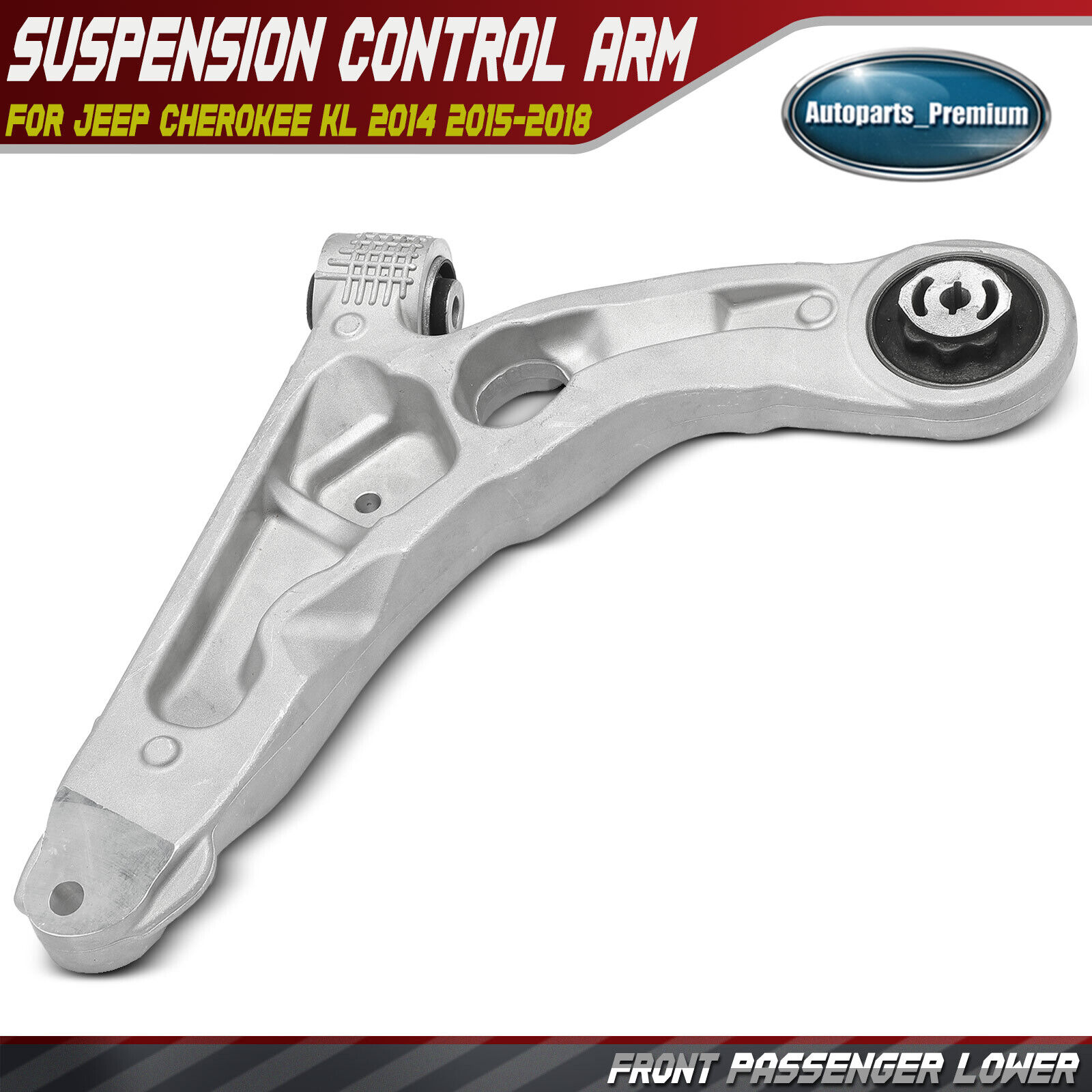 New Front Right Lower Suspension Control Arm for Jeep Cherokee KL 2014 2015-2018