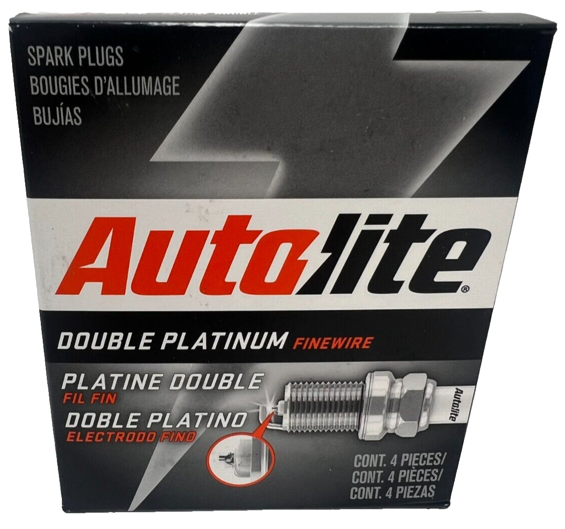 Lot of (4) NEW Autolite Spark Plug-Double Platinum APP5363 FAST 