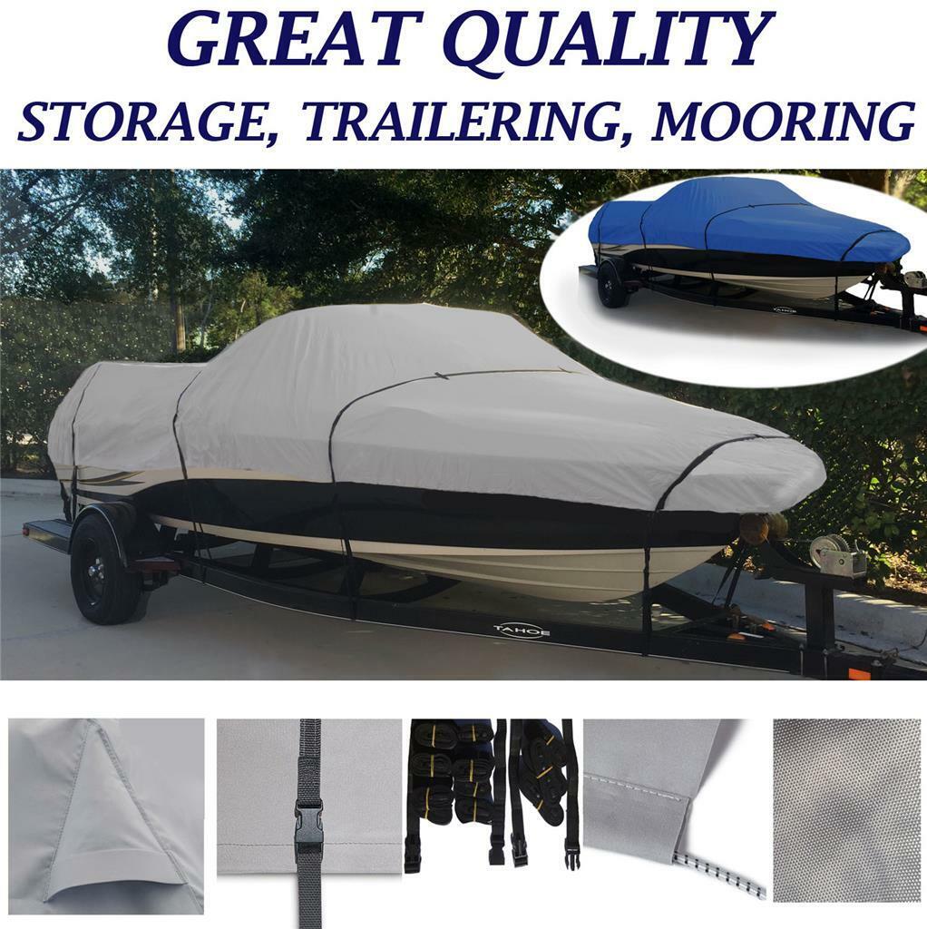 SBU Travel, Mooring, Storage Boat Cover fits Select SUN RUNNER Boats