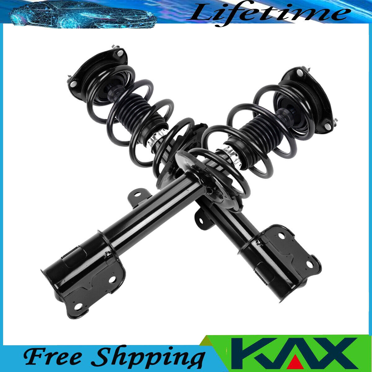 Front Complete Shock Absorber Strut Assembly fits 12-2013 Kia Sorento FWD AWD 2x
