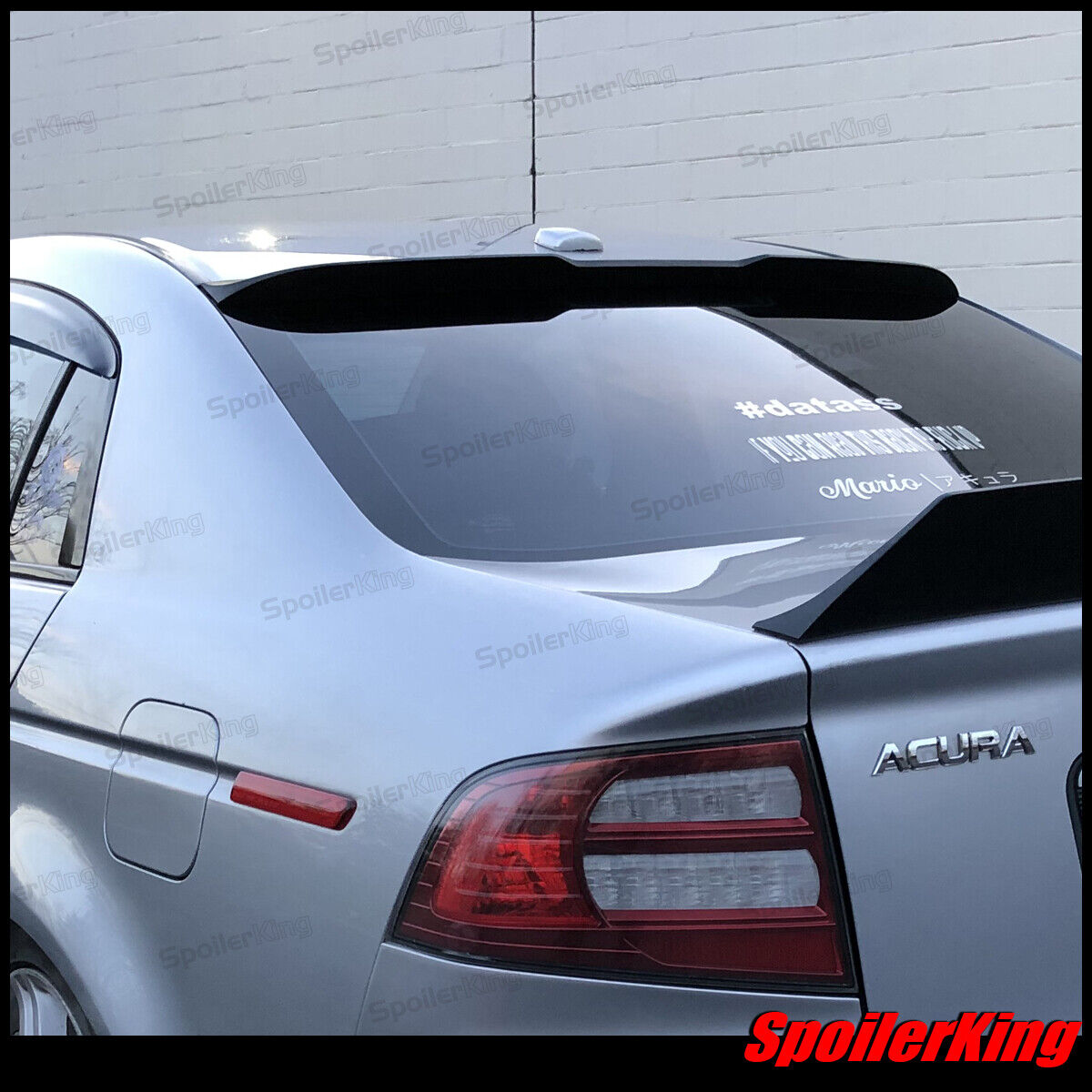 SpoilerKing #380RC rear window spoiler w/center cut (Fits: Acura TL 2004-2008)