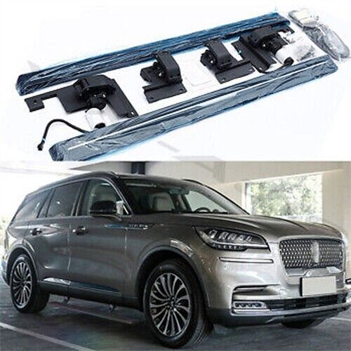 Fits for Lincoln Aviator 2020-2024 Deployable Electric Running Board Side Steps