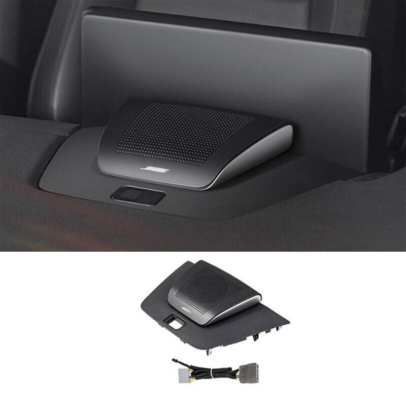 For Honda CR-V CRV 2023-2024 Matte Black Dashboard Speaker Horn Panel Cover 1Set