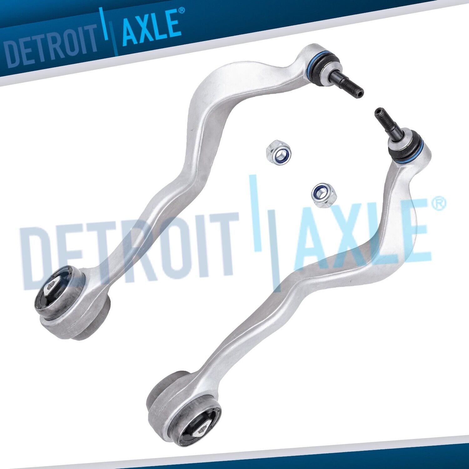 New (2) Front Lower Forward Control Arms + Ball Joints for BMW E65 7 Series