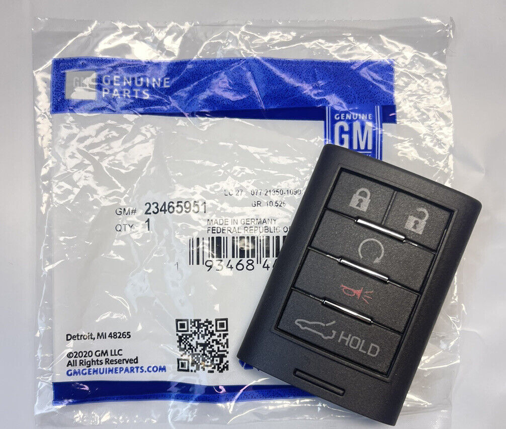 2015-2019 Chevrolet Corvette Smart Keyless Remote Key Entry Fob GM 23465951 OEM