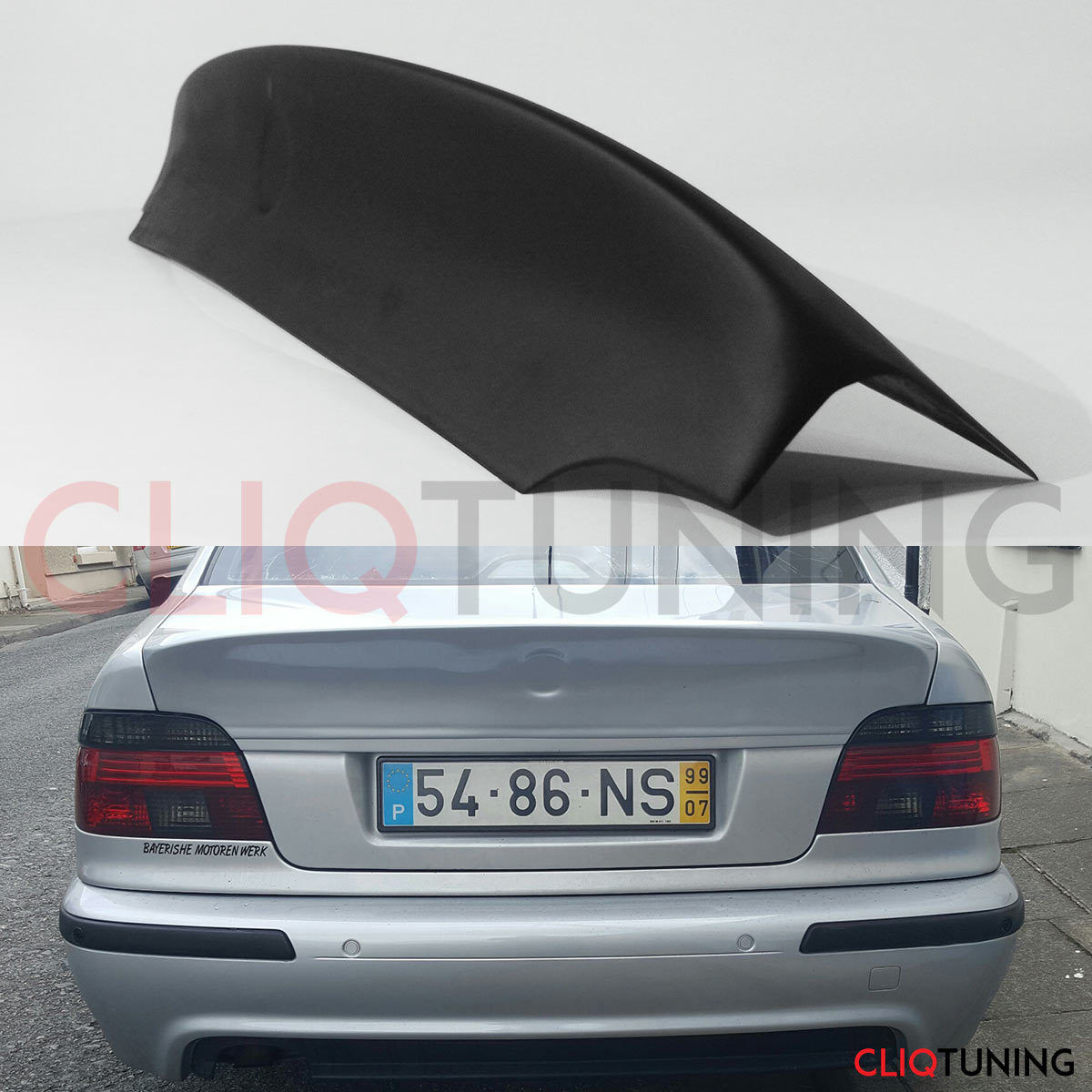 BMW E39 CSL STYLE SPOILER / WING (rear trunk lip maletero ducktail m5)