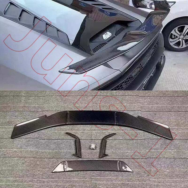 Carbon Fiber Car Rear Spoiler Wing Base Kit Refit For Lamborghini Huracan EVO