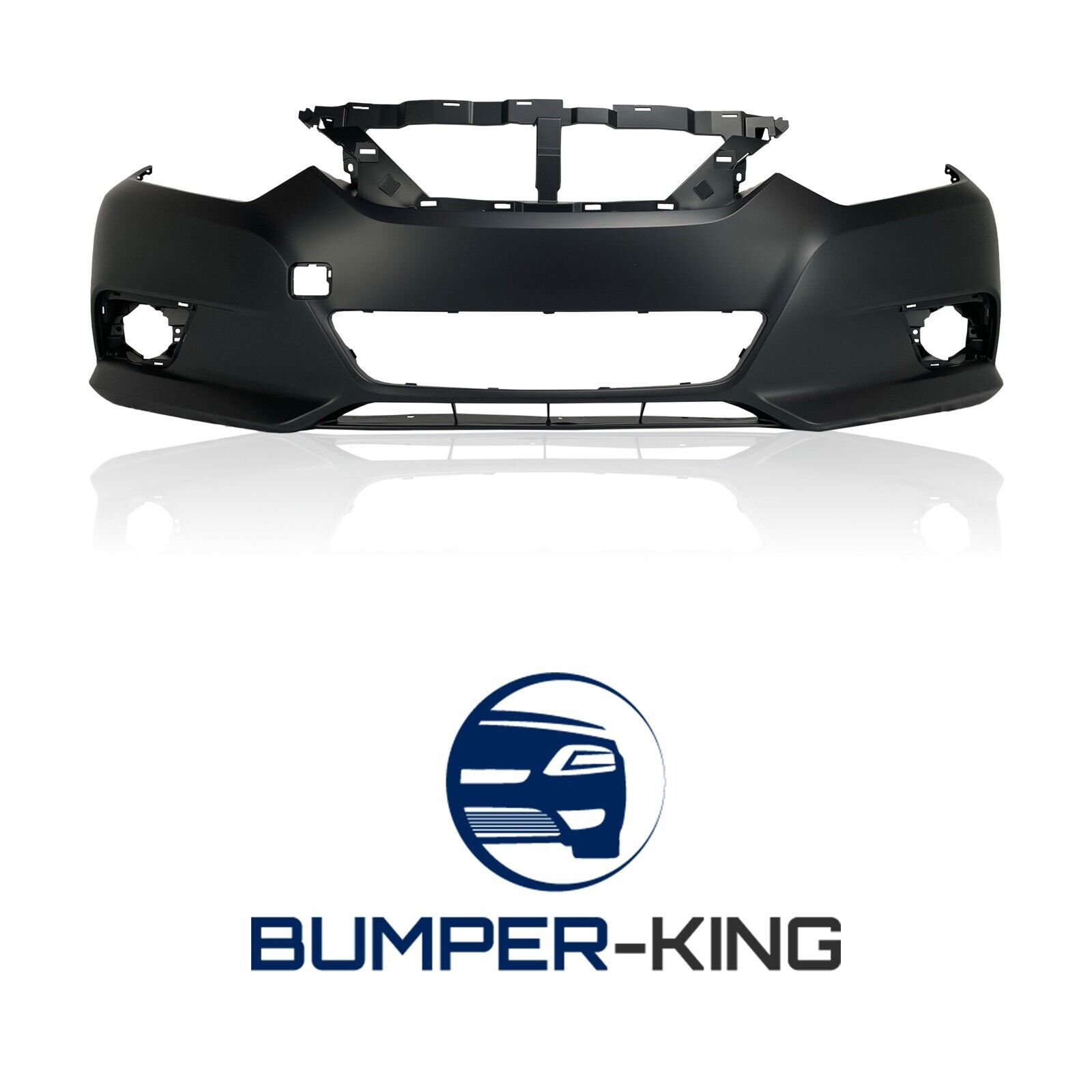 BUMPER-KING Primered Front Bumper Cover Fascia for 2016-2018 Nissan Altima 16-18