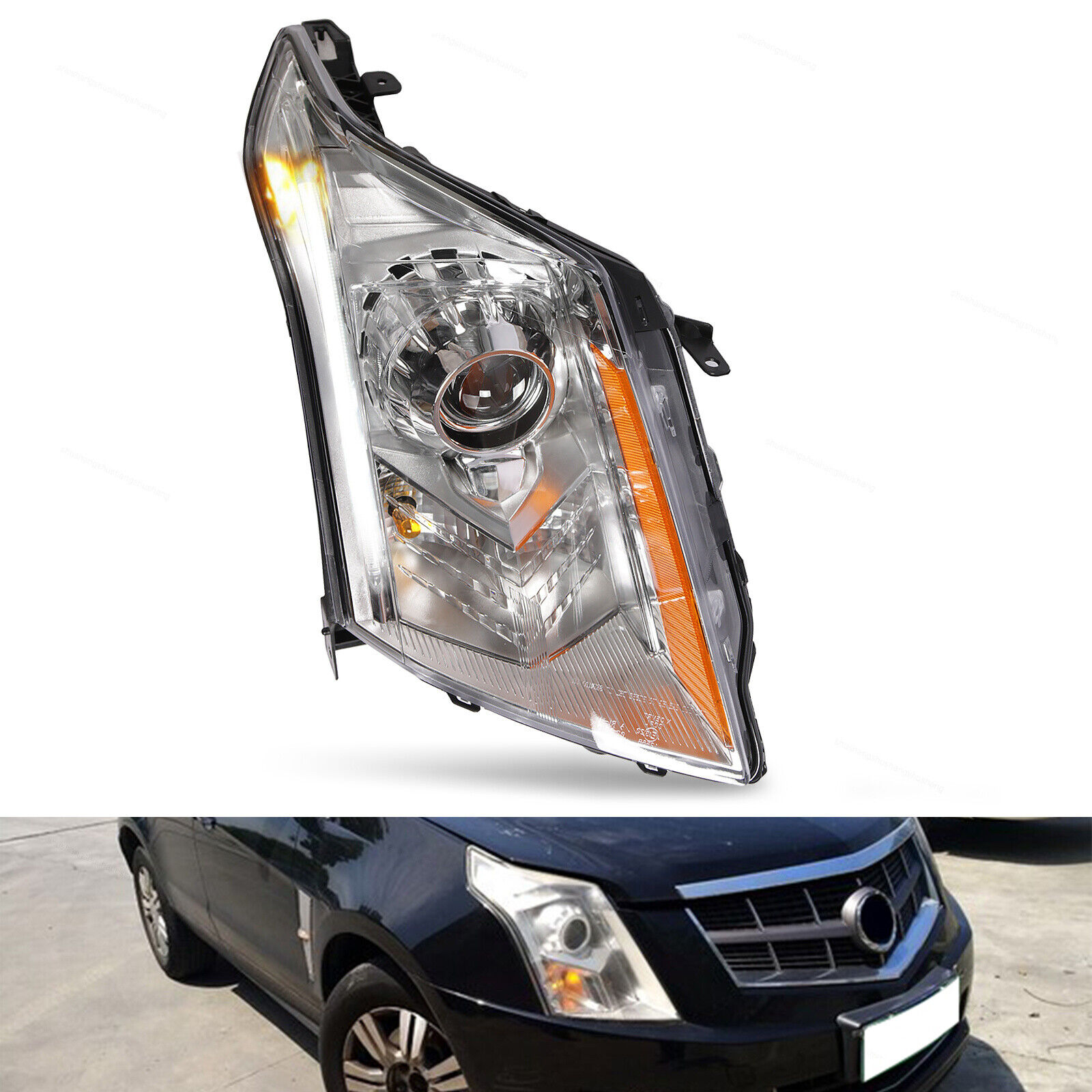 Fit for 2010-2014 Cadillac SRX Front Right Passenger Side HID Headlight W/ AFS