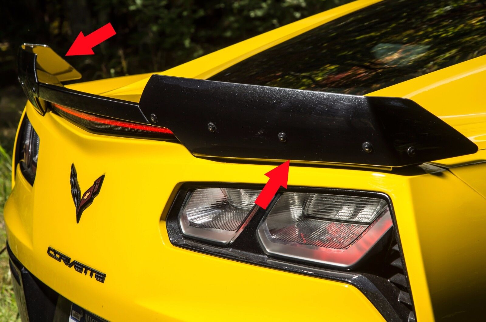 2015-2019 Chevrolet C7 Corvette Genuine GM GS / Z06 Stage 2 Rear Spoiler Upgrade