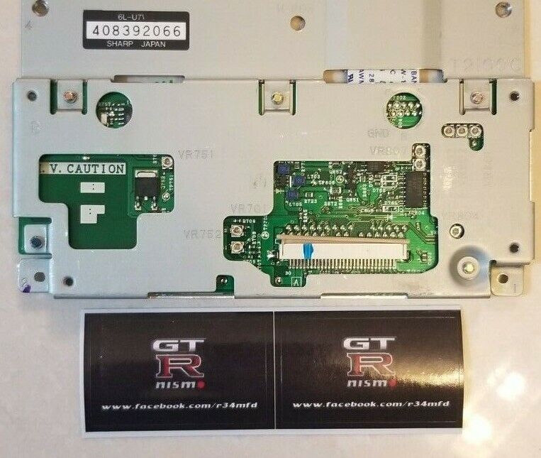 R34 BNR34 GTR MFD screen SHARP Driverboard NEW