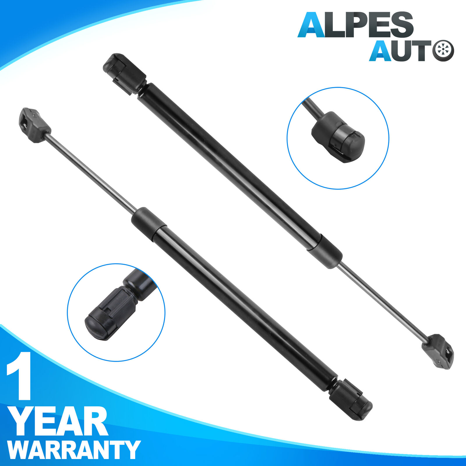 2PCS Front Hood Lift Supports Gas Spring Shock Struts For 1995-04 Ford F150 F250